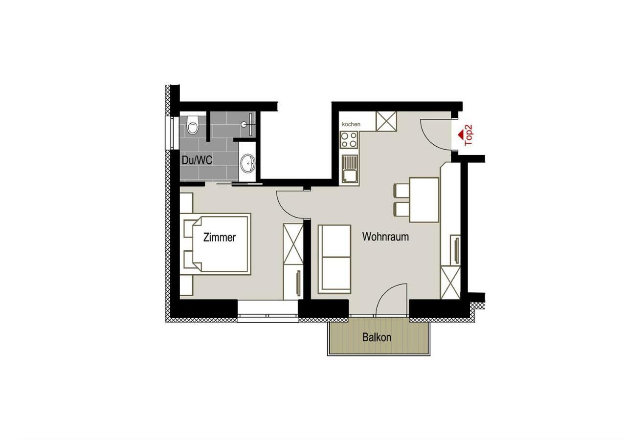 Biwak Appartements 圣安东阿尔贝格 外观 照片